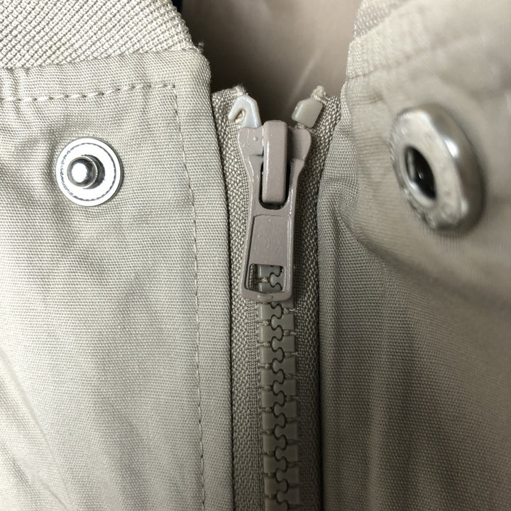 90'S JOHN BLAIR Derby Jacket, Cup Shoulder, Men's, Size M, Vintage cotton Beige type Vintage Second Hand