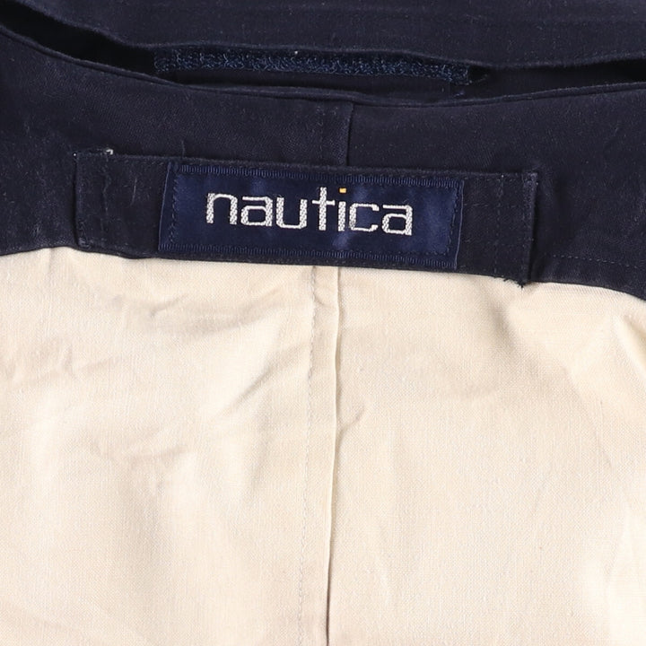 90'S Nautica sailing jacket, men's size L, vintage cotton Beige type Vintage Second Hand