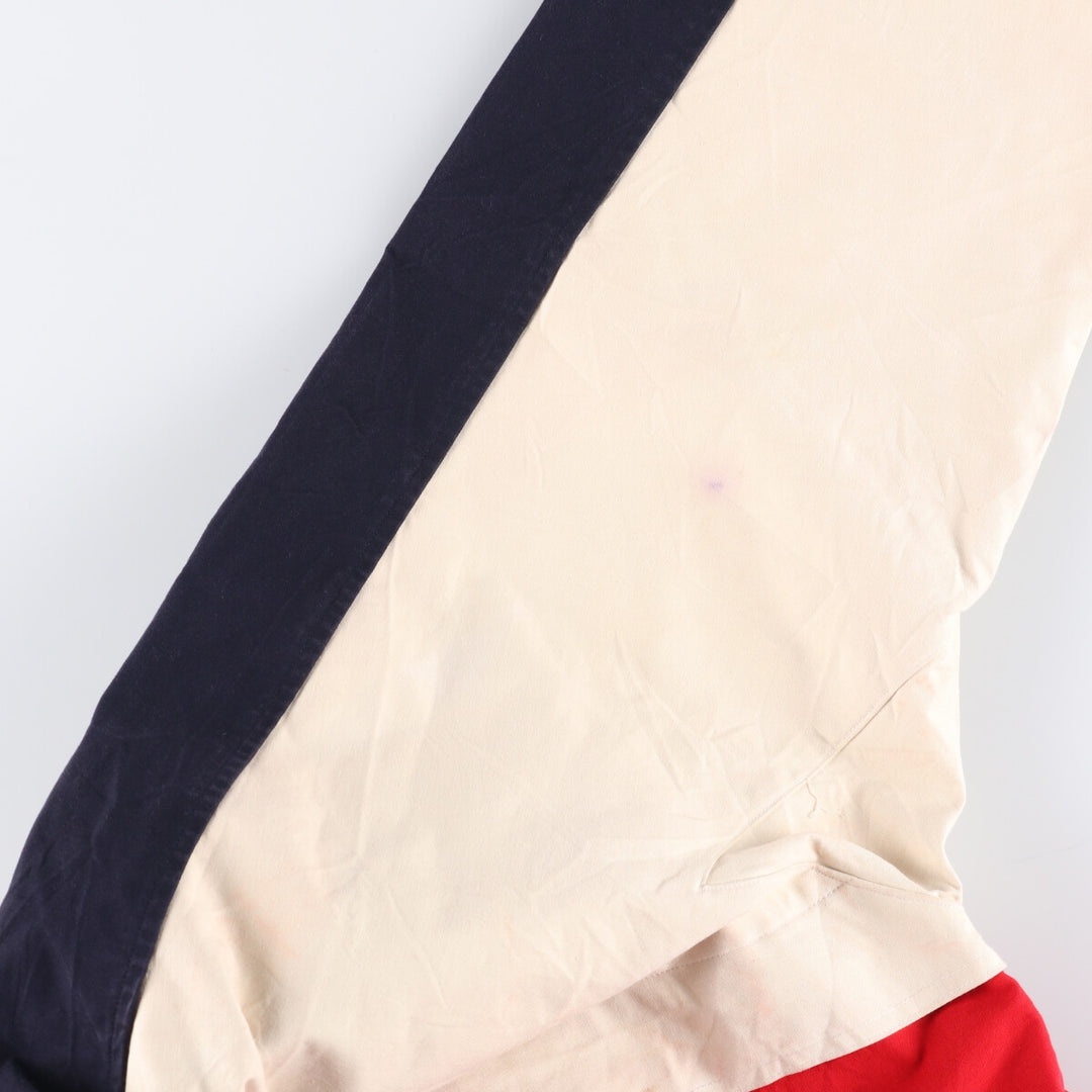 90'S Nautica sailing jacket, men's size L, vintage cotton Beige type Vintage Second Hand