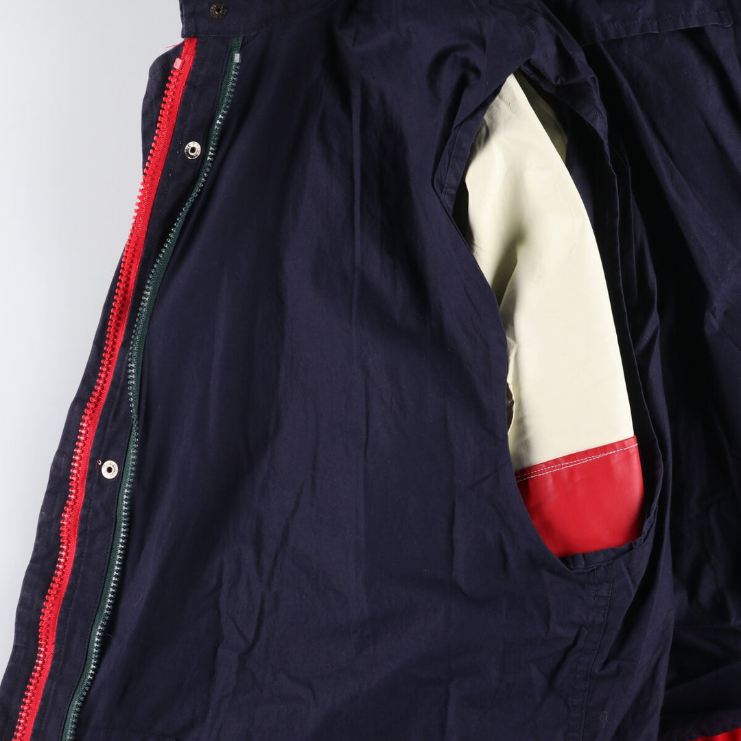 90'S Nautica sailing jacket, men's size L, vintage cotton Beige type Vintage Second Hand