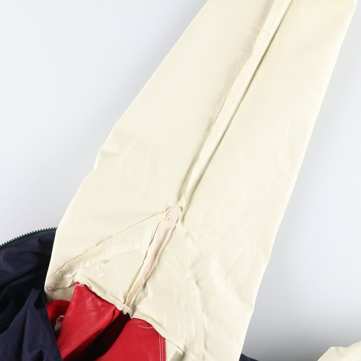 90'S Nautica sailing jacket, men's size L, vintage cotton Beige type Vintage Second Hand
