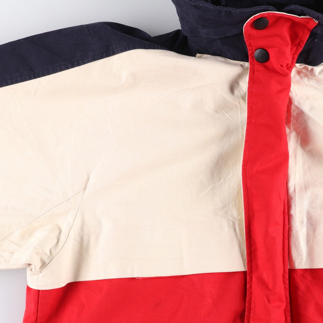 90'S Nautica sailing jacket, men's size L, vintage cotton Beige type Vintage Second Hand