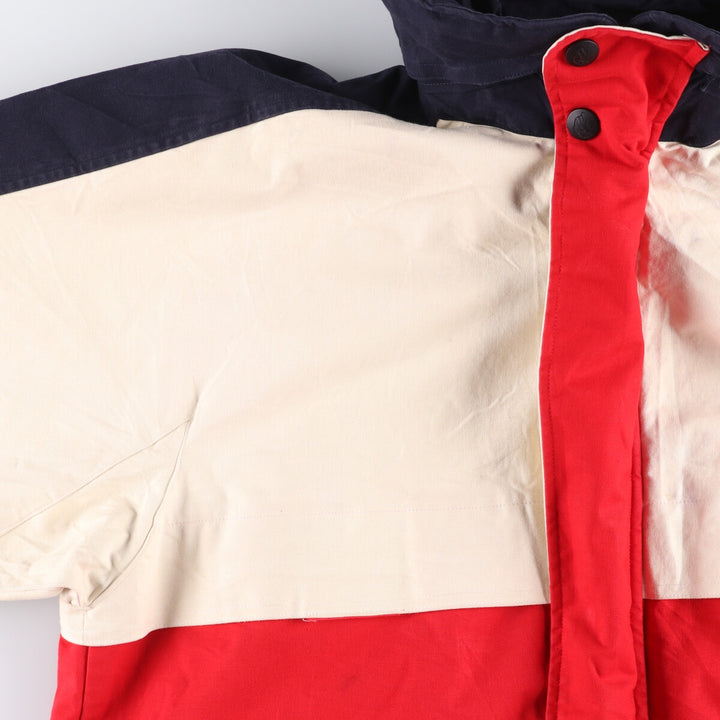 90'S Nautica sailing jacket, men's size L, vintage cotton Beige type Vintage Second Hand