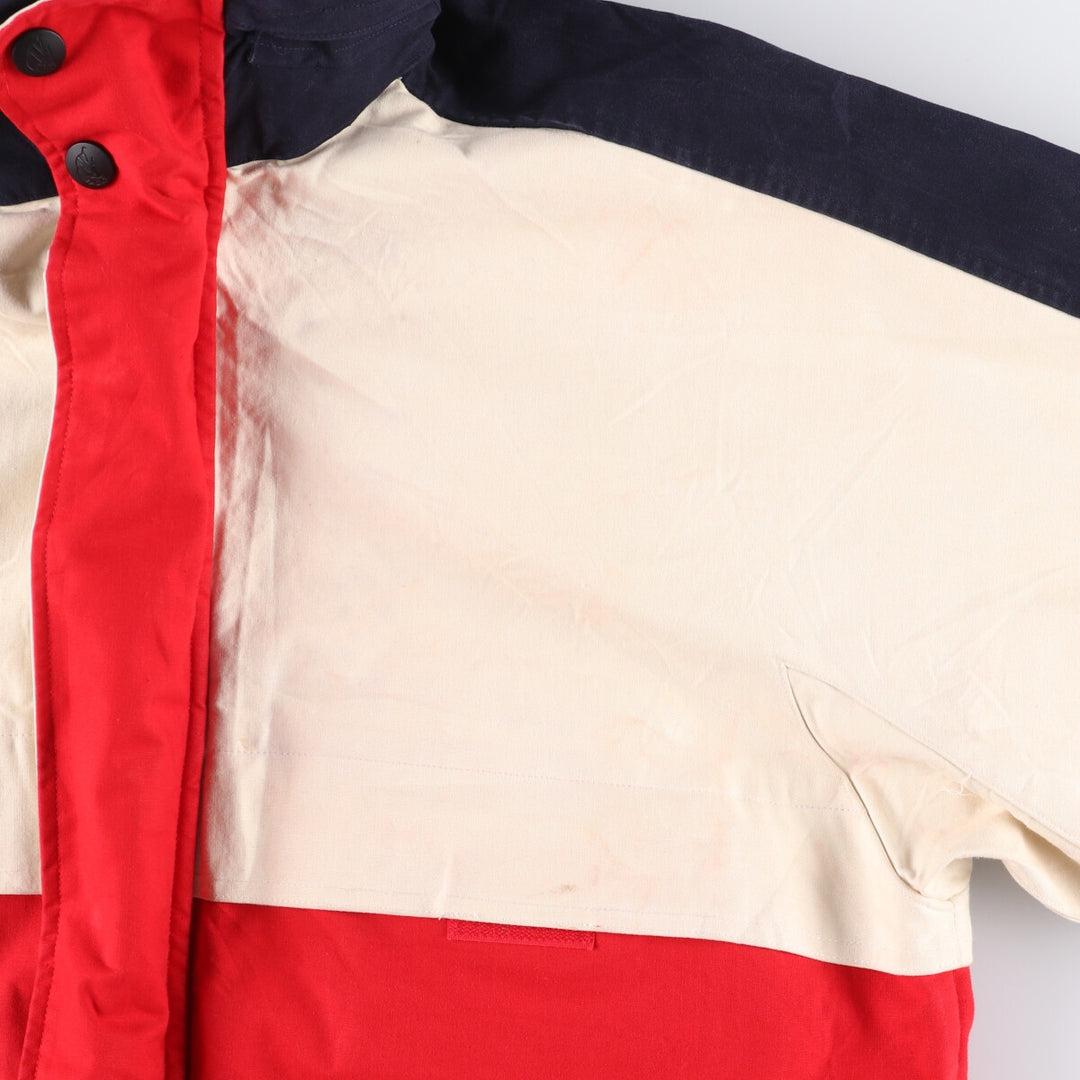 90'S Nautica sailing jacket, men's size L, vintage cotton Beige type Vintage Second Hand