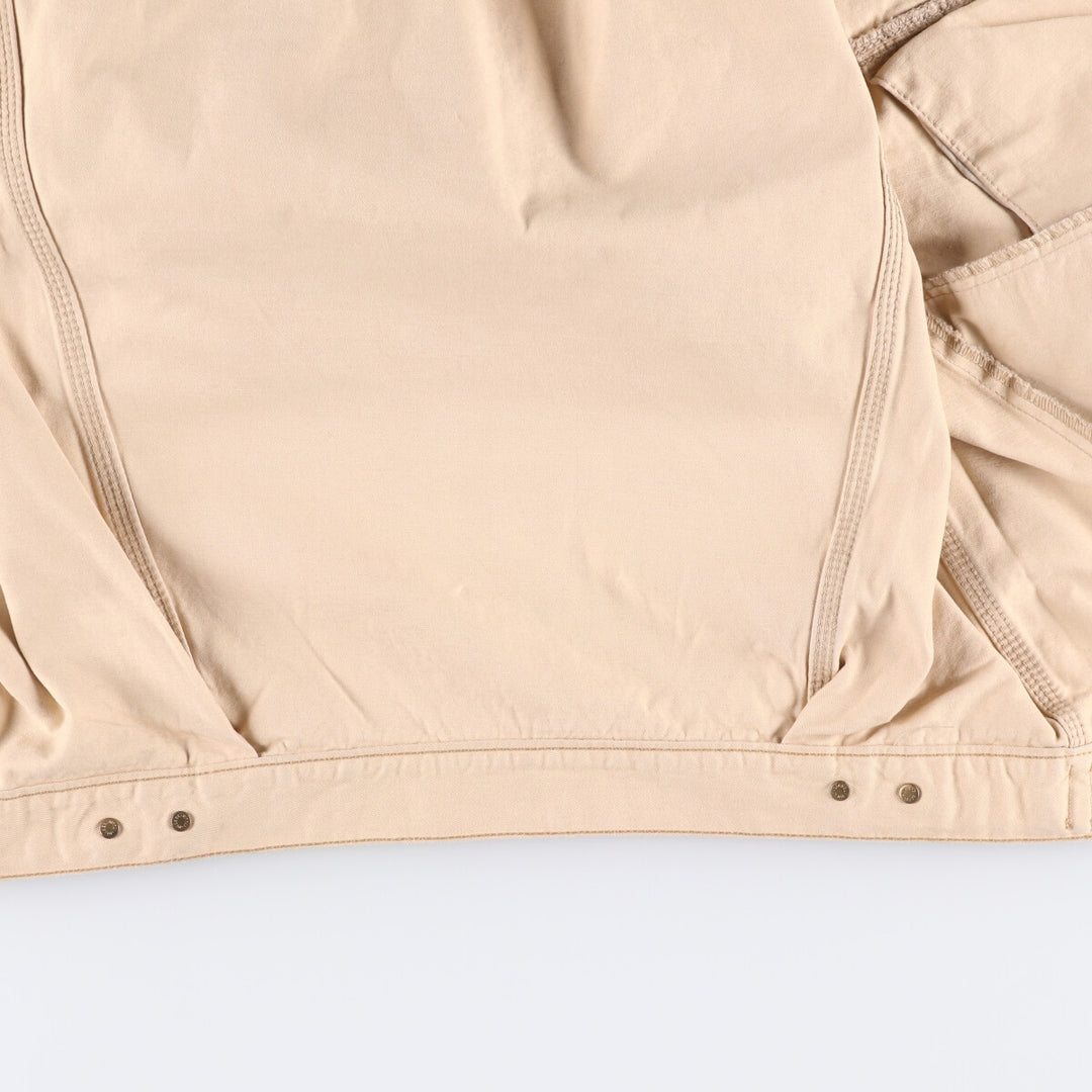 Diesel Industry Trucker-Style Cotton Twill Jacket, Made in Italy, Men's Size XL cotton Beige type Vintage Second Hand