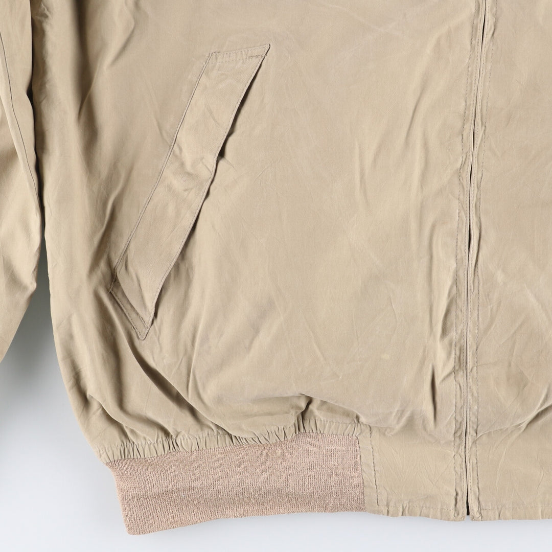 90'S Vintage Nautica Blouson, Men's, XXL polyester Beige type Vintage Second Hand