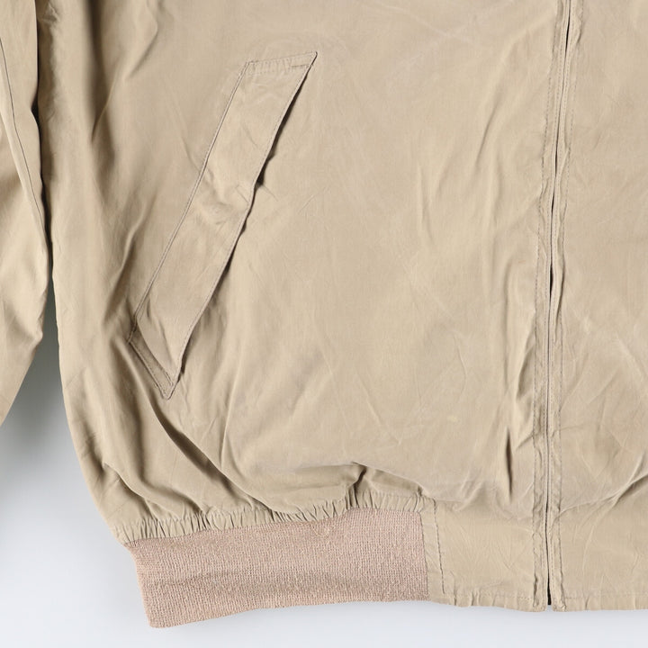 90'S Vintage Nautica Blouson, Men's, XXL polyester Beige type Vintage Second Hand