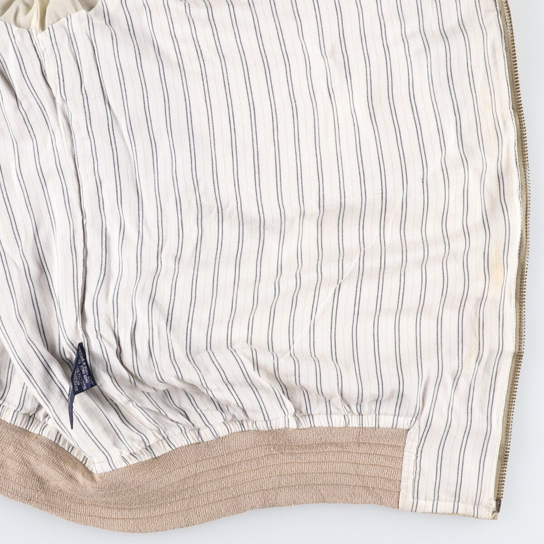 90'S Vintage Nautica Blouson, Men's, XXL polyester Beige type Vintage Second Hand