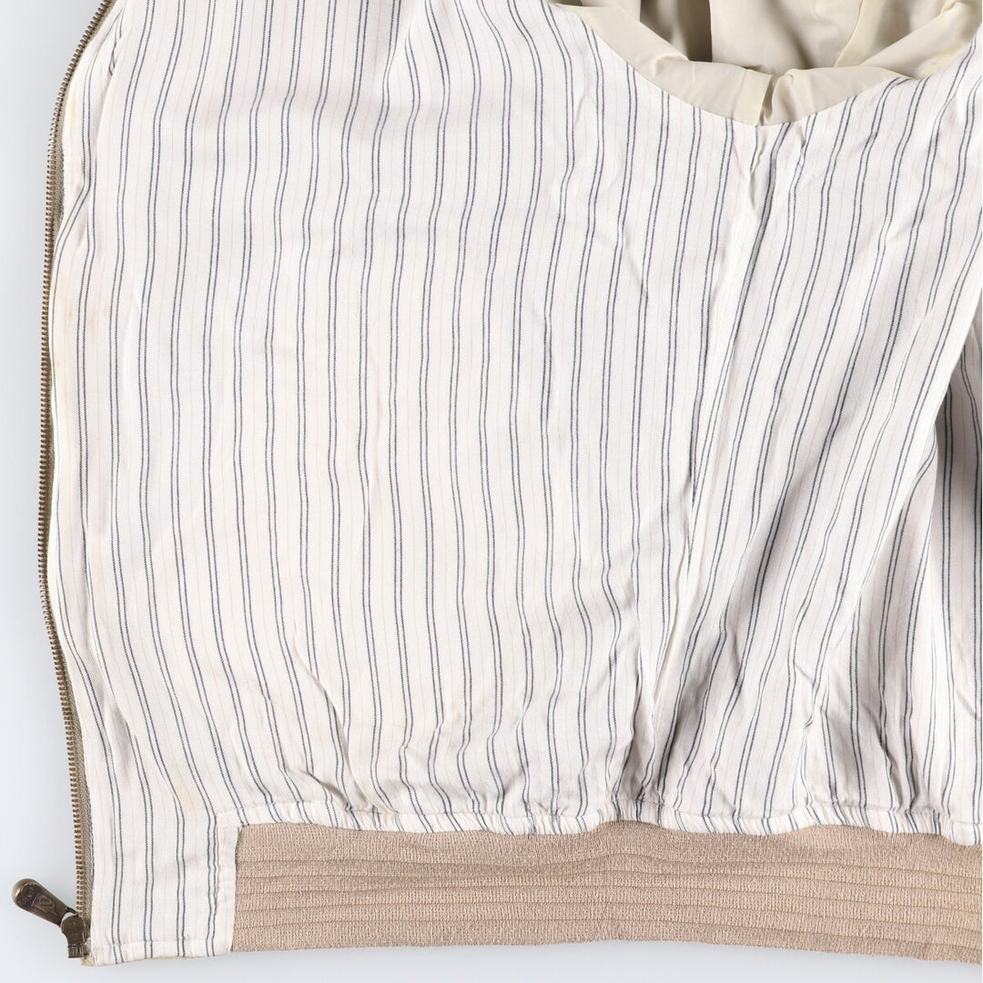 90'S Vintage Nautica Blouson, Men's, XXL polyester Beige type Vintage Second Hand