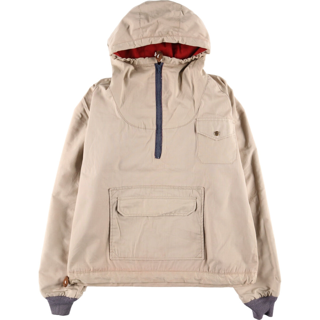 Vintage 1980'S CLASS-5 Reversible Anorak Parka, Made in USA, Men's Size L unclear Beige type Vintage Second Hand