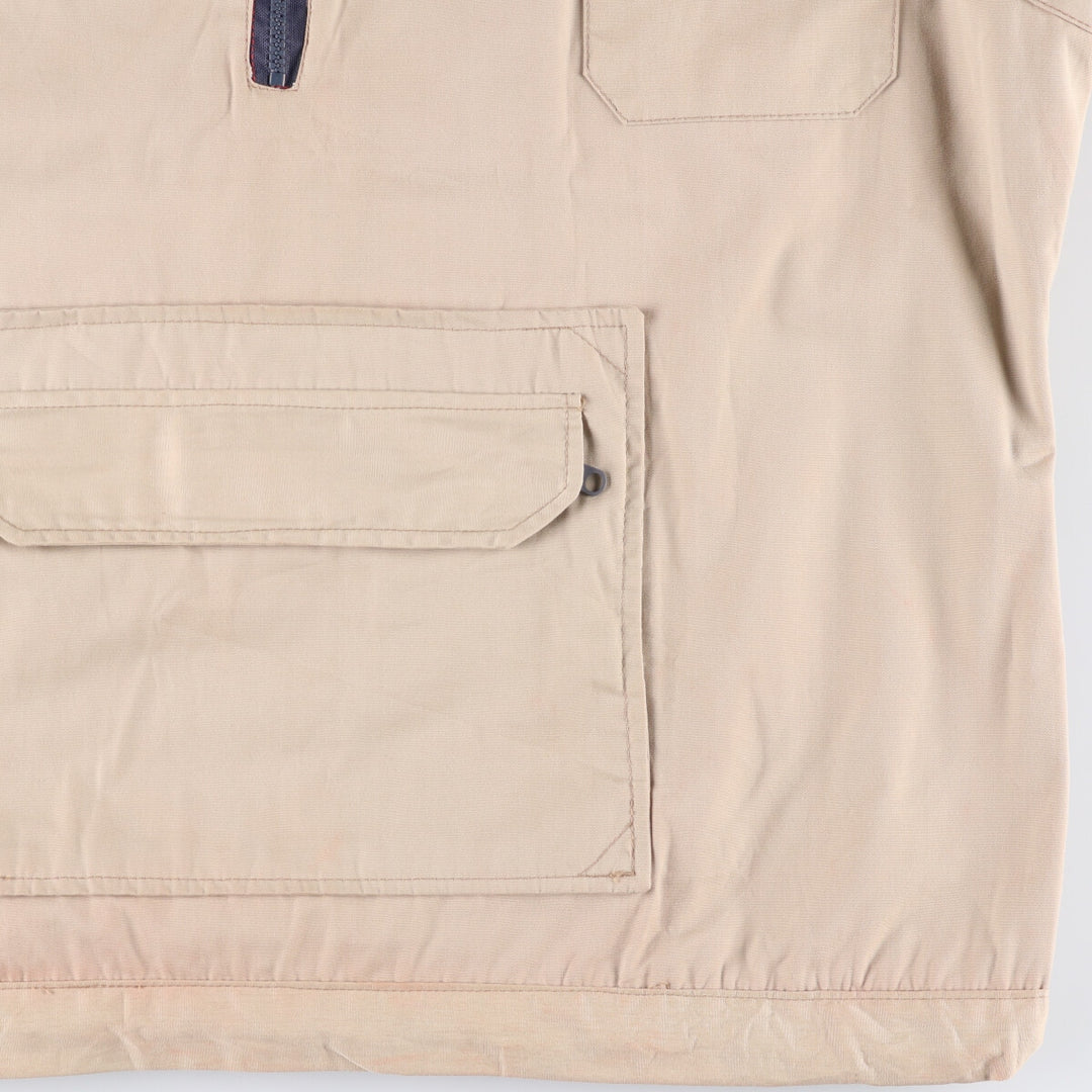 Vintage 1980'S CLASS-5 Reversible Anorak Parka, Made in USA, Men's Size L unclear Beige type Vintage Second Hand