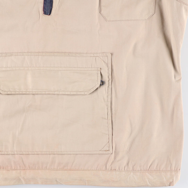 Vintage 1980'S CLASS-5 Reversible Anorak Parka, Made in USA, Men's Size L unclear Beige type Vintage Second Hand