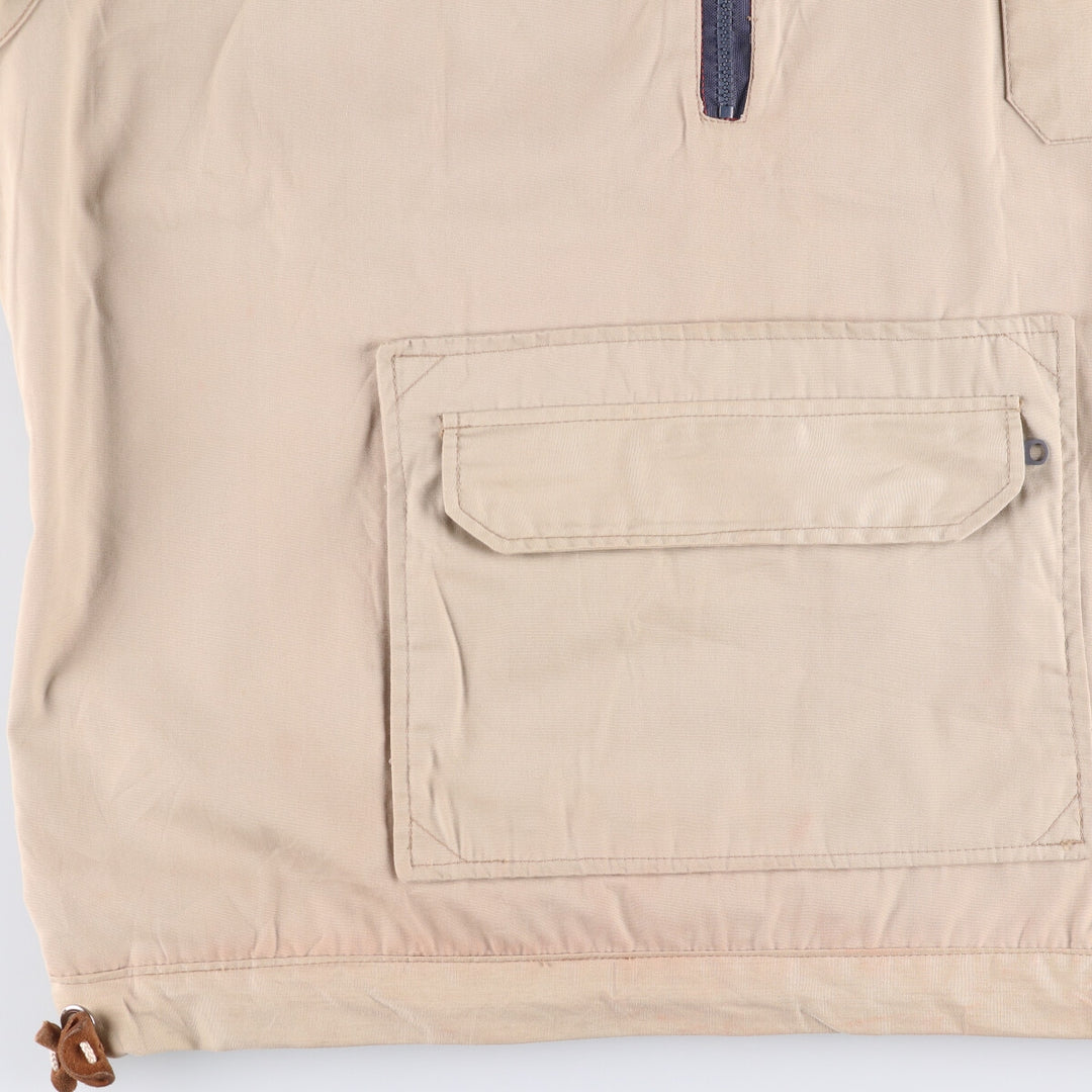 Vintage 1980'S CLASS-5 Reversible Anorak Parka, Made in USA, Men's Size L unclear Beige type Vintage Second Hand