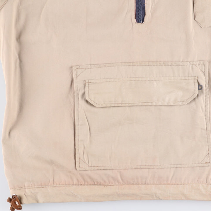 Vintage 1980'S CLASS-5 Reversible Anorak Parka, Made in USA, Men's Size L unclear Beige type Vintage Second Hand