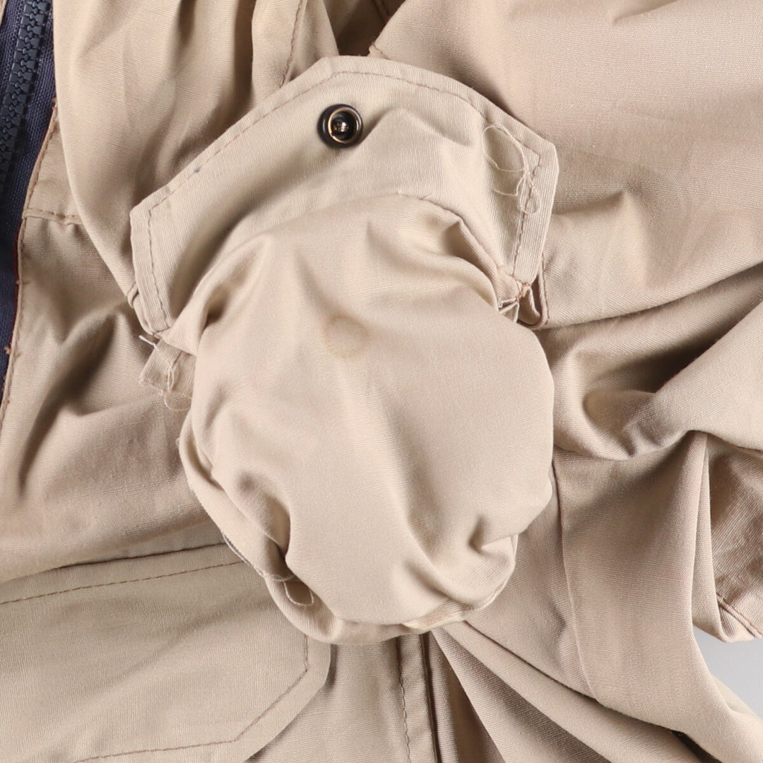 Vintage 1980'S CLASS-5 Reversible Anorak Parka, Made in USA, Men's Size L unclear Beige type Vintage Second Hand