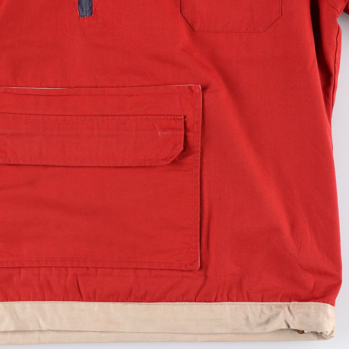 Vintage 1980'S CLASS-5 Reversible Anorak Parka, Made in USA, Men's Size L unclear Beige type Vintage Second Hand