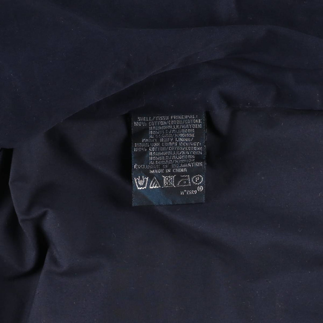 Ralph Lauren POLO by Ralph Lauren Harrington Jacket, Swing Top, Men's Size M cotton navy blue type Vintage Second Hand