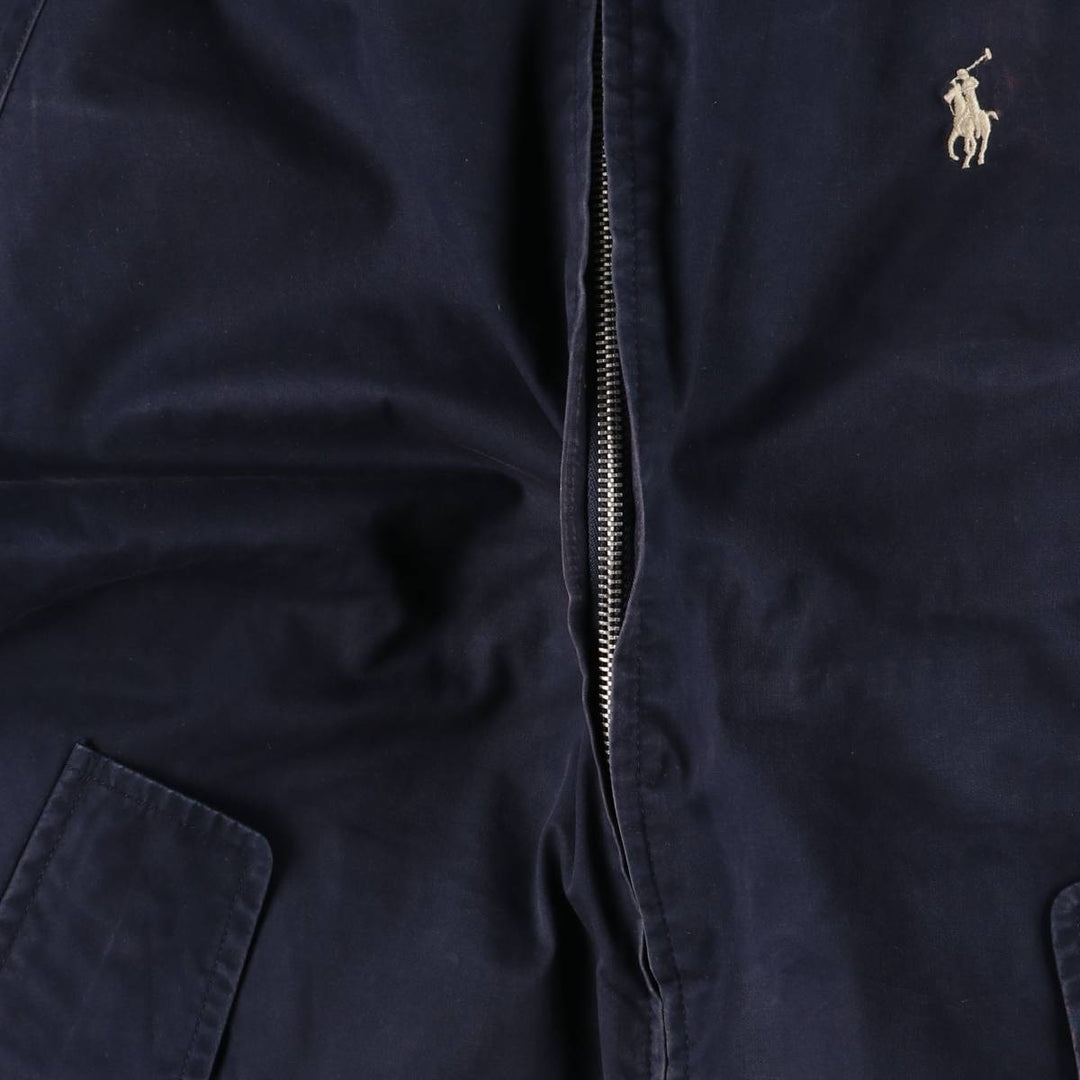 Ralph Lauren POLO by Ralph Lauren Harrington Jacket, Swing Top, Men's Size M cotton navy blue type Vintage Second Hand