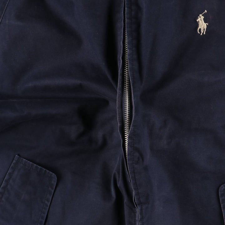 Ralph Lauren POLO by Ralph Lauren Harrington Jacket, Swing Top, Men's Size M cotton navy blue type Vintage Second Hand