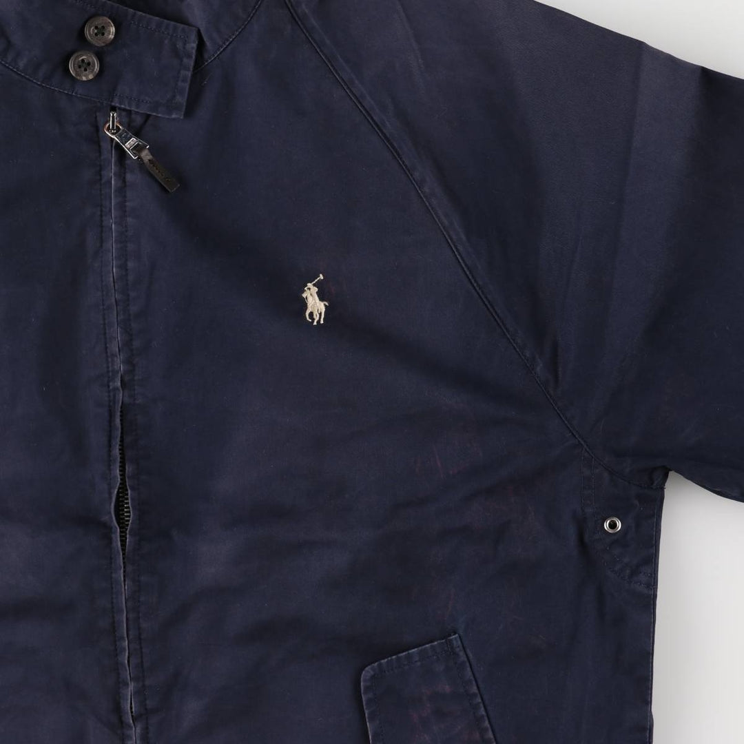 Ralph Lauren POLO by Ralph Lauren Harrington Jacket, Swing Top, Men's Size M cotton navy blue type Vintage Second Hand