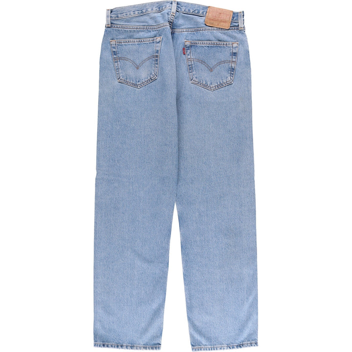 00'S Levi's 501-0193 Straight Denim Pants for Men, W35 cotton blue type Vintage Second Hand