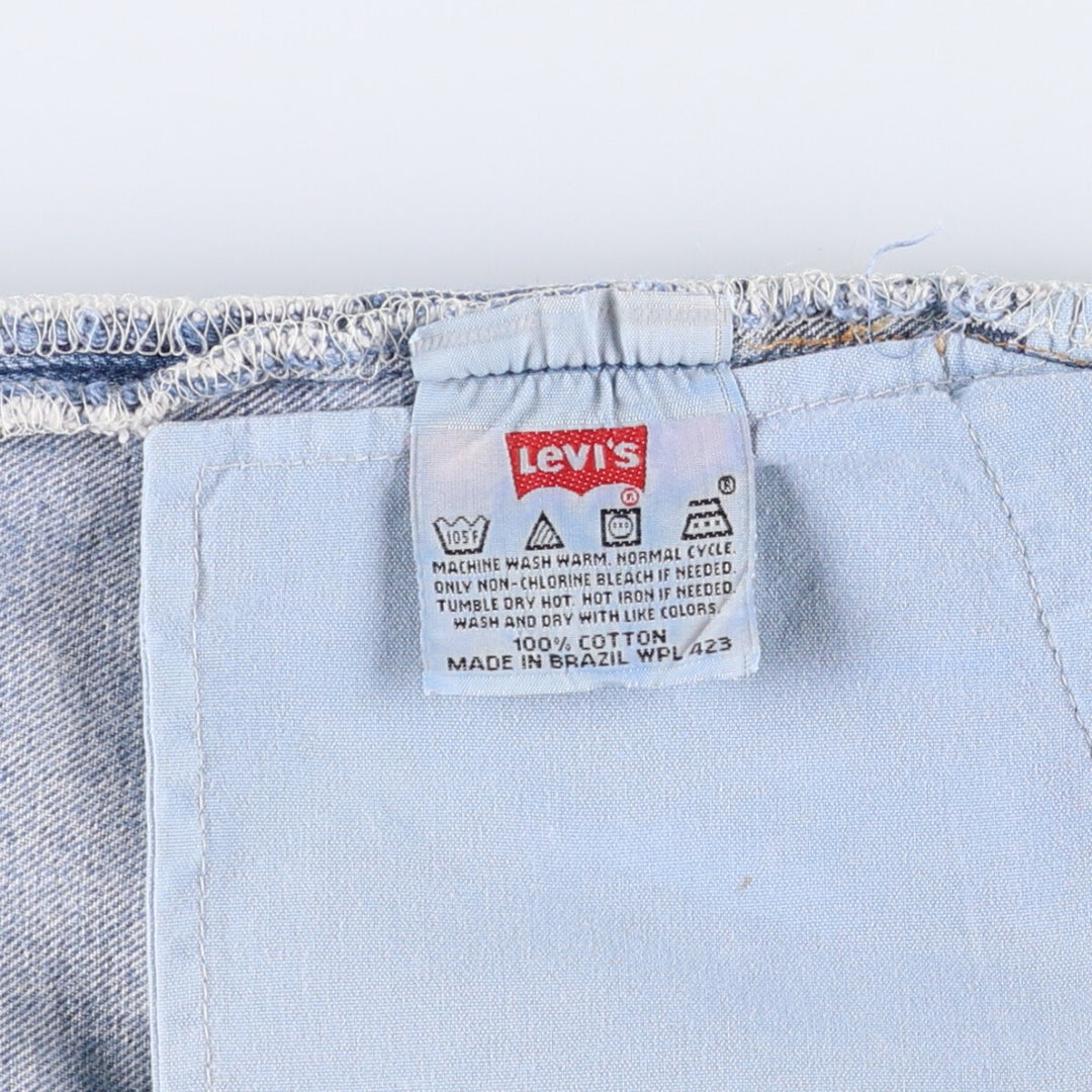 00'S Levi's 501-0193 Straight Denim Pants for Men, W35 cotton blue type Vintage Second Hand