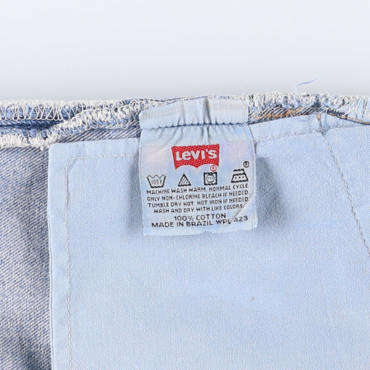 00'S Levi's 501-0193 Straight Denim Pants for Men, W35 cotton blue type Vintage Second Hand