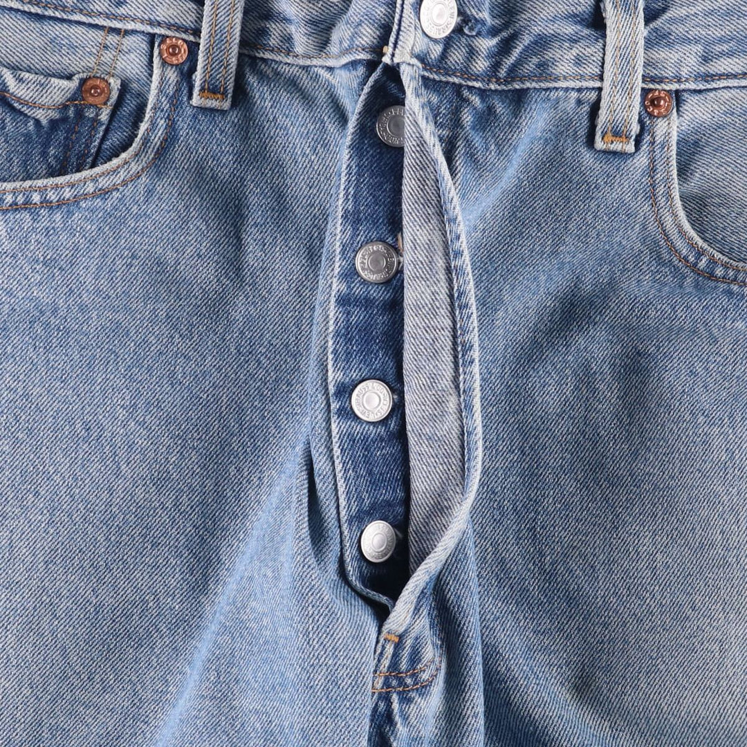 00'S Levi's 501-0193 Straight Denim Pants for Men, W35 cotton blue type Vintage Second Hand