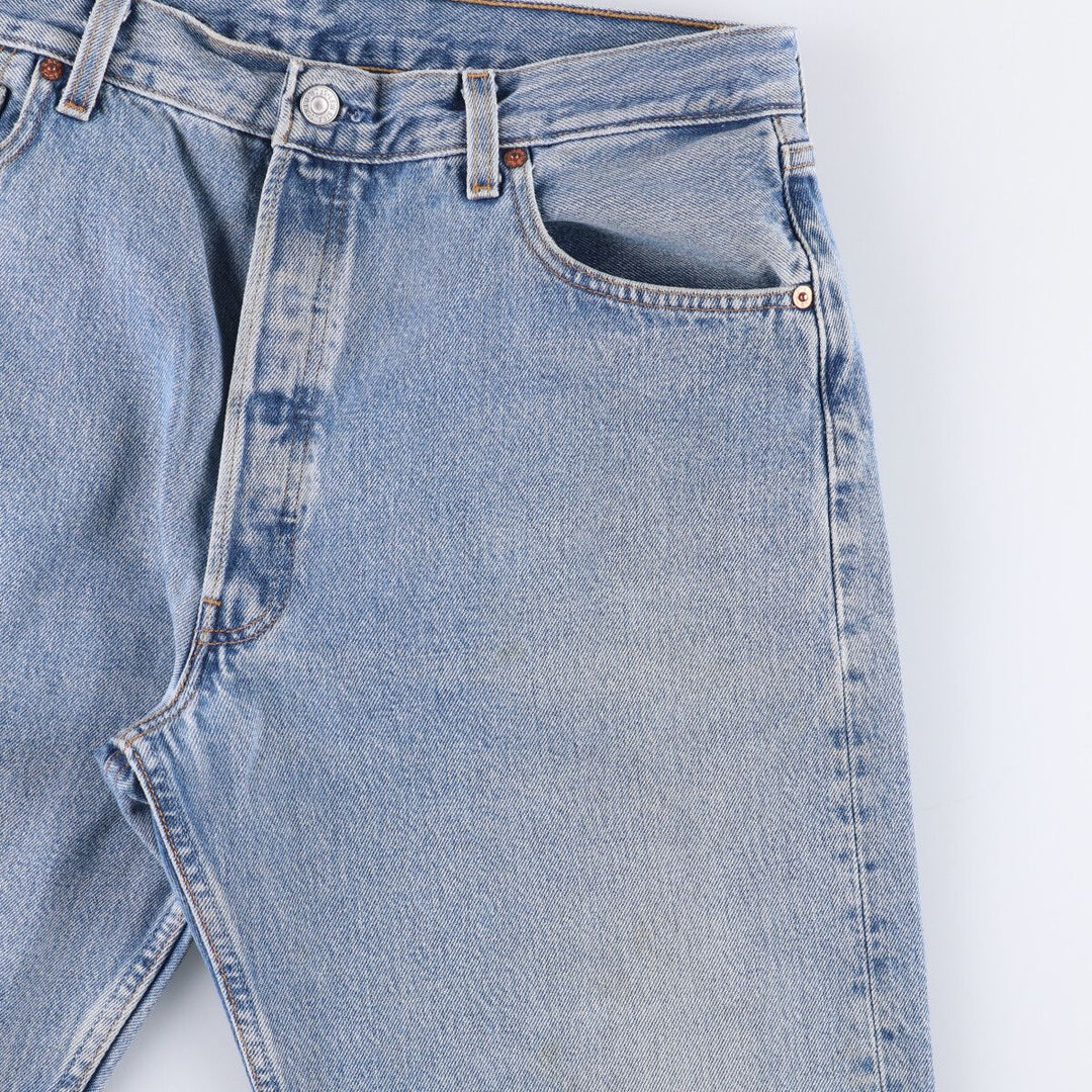 00'S Levi's 501-0193 Straight Denim Pants for Men, W35 cotton blue type Vintage Second Hand