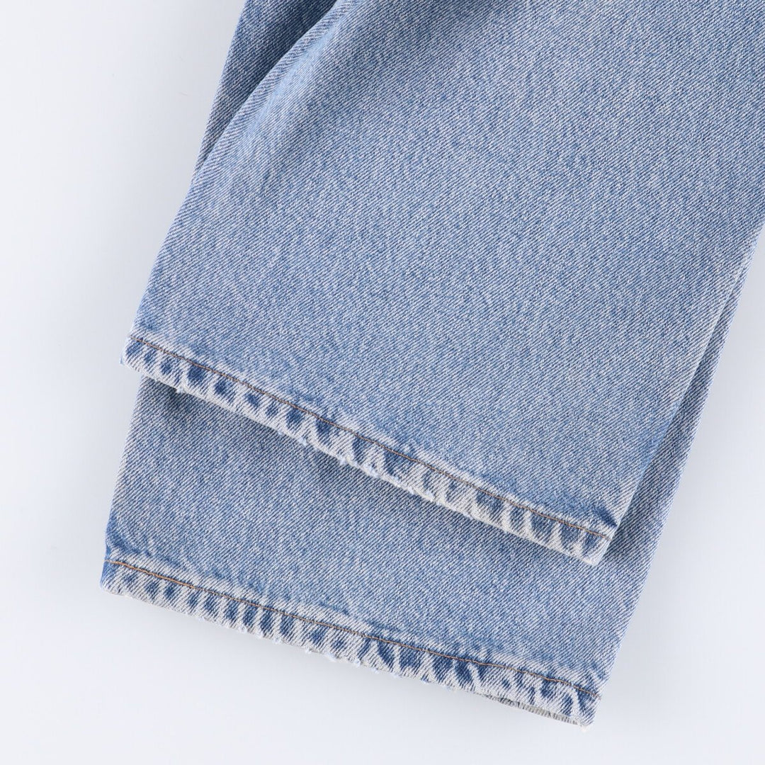00'S Levi's 501-0193 Straight Denim Pants for Men, W35 cotton blue type Vintage Second Hand