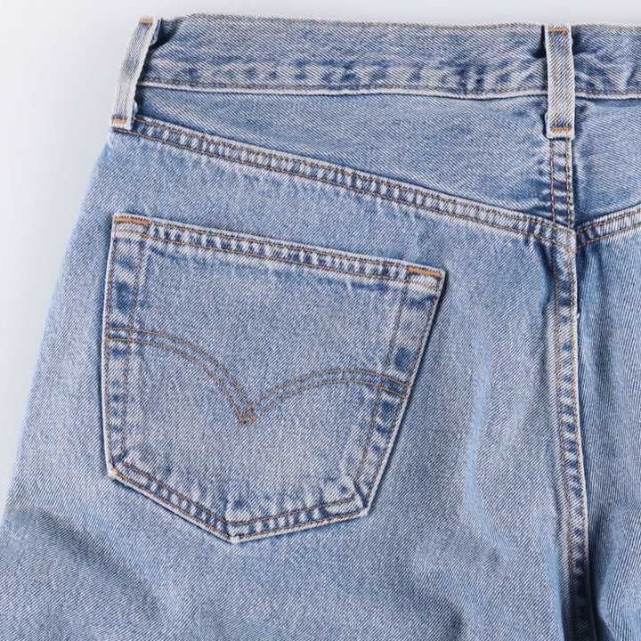 00'S Levi's 501-0193 Straight Denim Pants for Men, W35 cotton blue type Vintage Second Hand