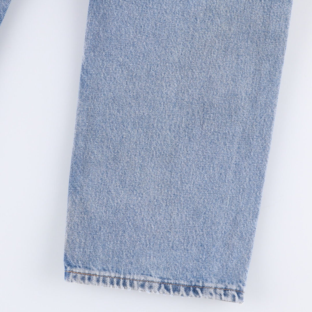00'S Levi's 501-0193 Straight Denim Pants for Men, W35 cotton blue type Vintage Second Hand