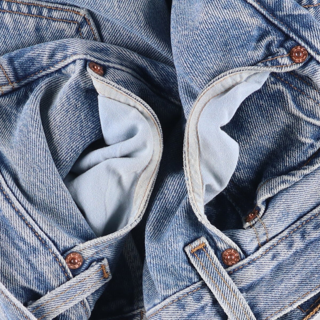 00'S Levi's 501-0193 Straight Denim Pants for Men, W35 cotton blue type Vintage Second Hand