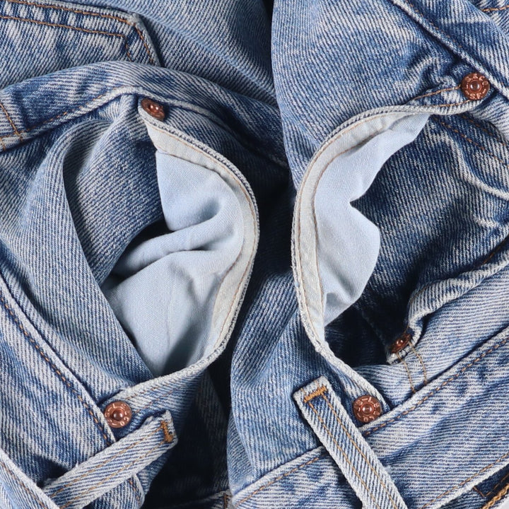 00'S Levi's 501-0193 Straight Denim Pants for Men, W35 cotton blue type Vintage Second Hand