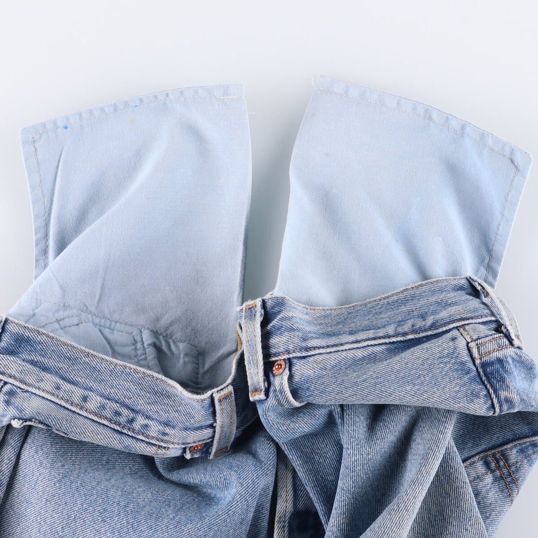 00'S Levi's 501-0193 Straight Denim Pants for Men, W35 cotton blue type Vintage Second Hand