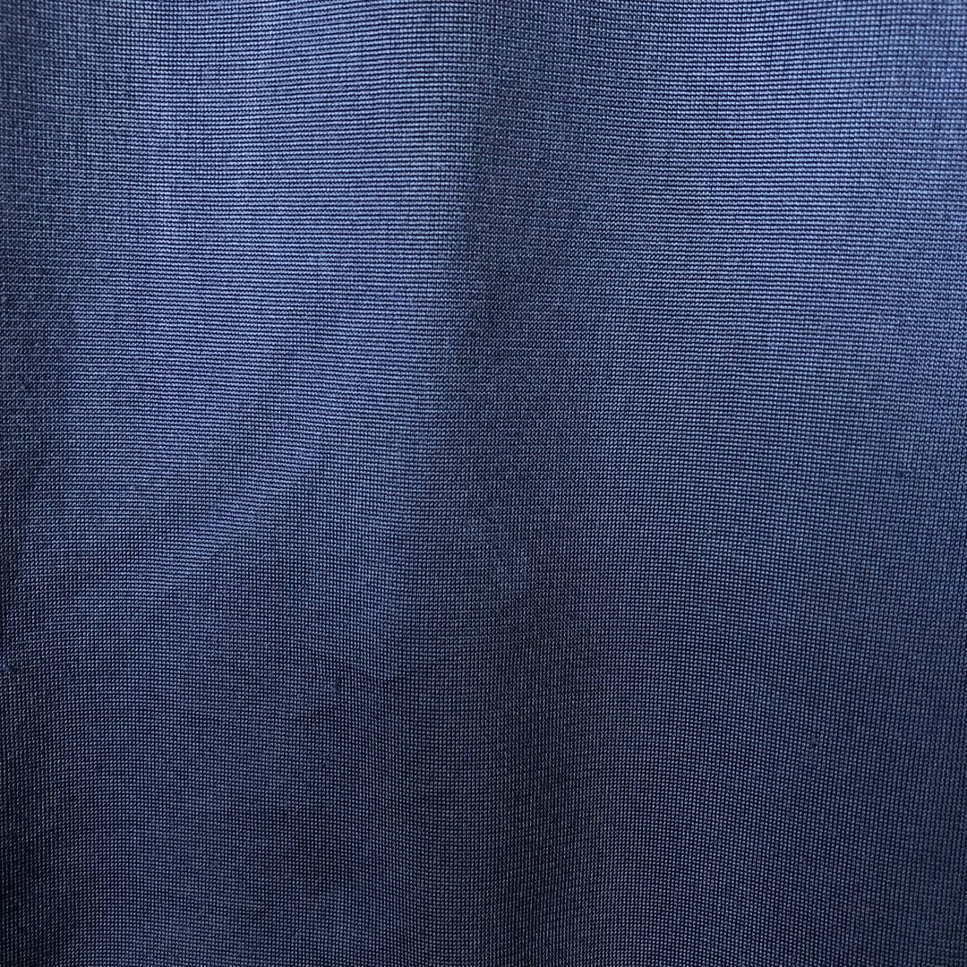 Reebok Jersey Track Jacket, Men's Size Medium polyester navy blue type Vintage Second Hand