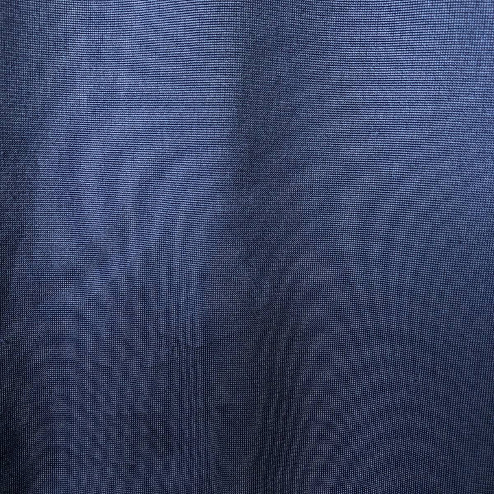 Reebok Jersey Track Jacket, Men's Size Medium polyester navy blue type Vintage Second Hand