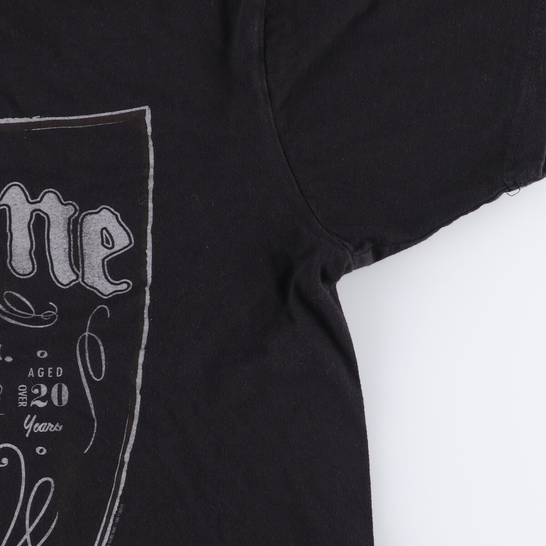 TULTEX SUBLIME band T-shirt, men's size L cotton black type Vintage Second Hand