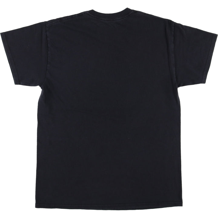 2pac Rap T-shirt, Men's M size cotton black type Vintage Second Hand