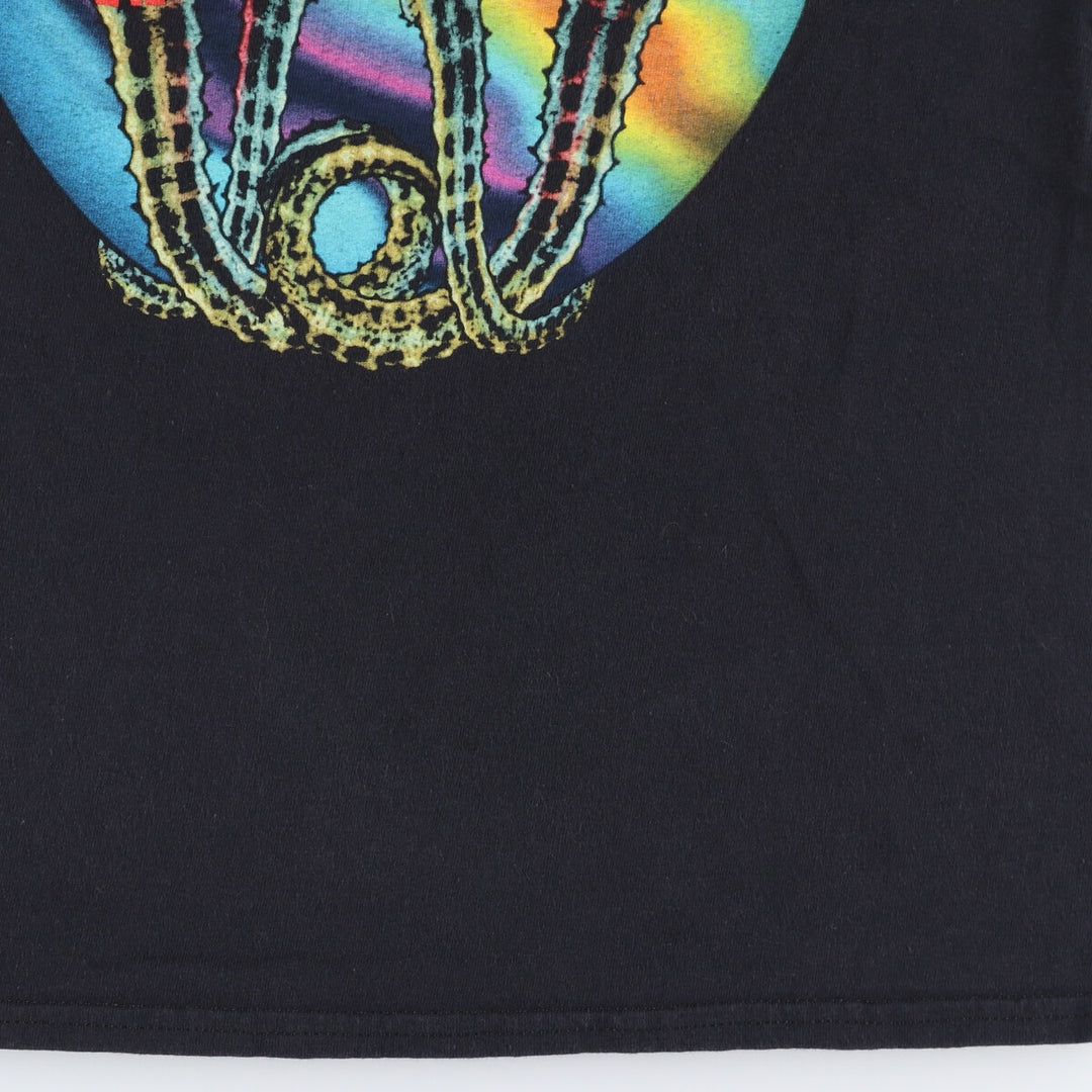 NIRVANA Nirvana Band T-shirt, Band T, Men's S size cotton black type Vintage Second Hand