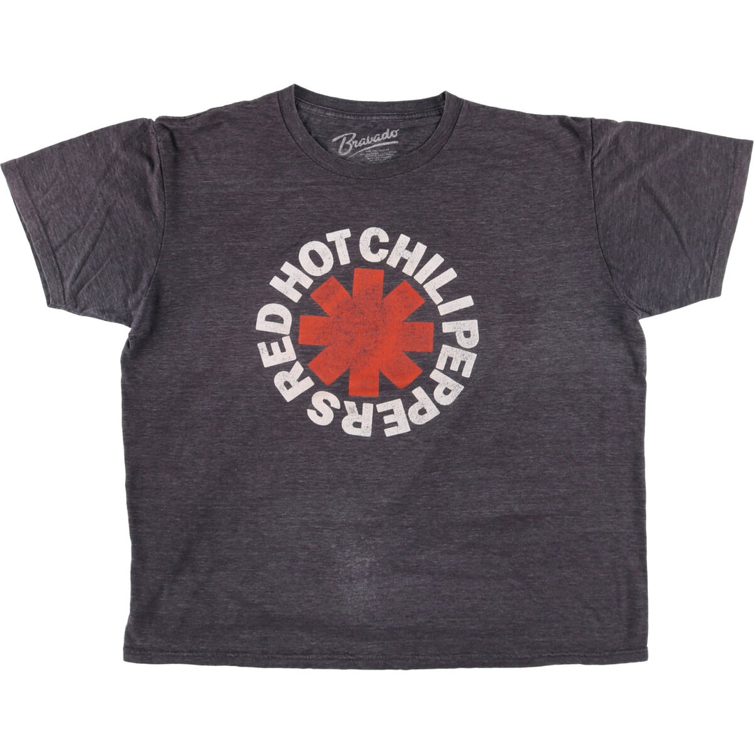 Bravado Red Hot Chili Peppers Band T-Shirt, Men's Size L polyester black type Vintage Second Hand