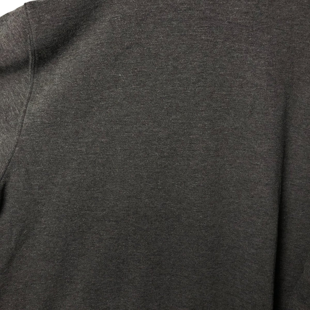Dickies Sweat Full Zip Hoodie Men's XXL cotton gray type Vintage Second Hand