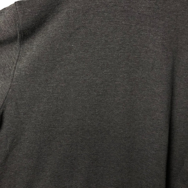 Dickies Sweat Full Zip Hoodie Men's XXL cotton gray type Vintage Second Hand