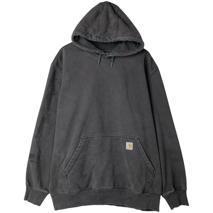 Carhartt Loose Fit Sweat Pullover Hoodie, Men's XL cotton black type Vintage Second Hand