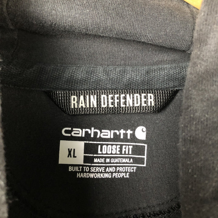 Carhartt Loose Fit Sweat Pullover Hoodie, Men's XL cotton black type Vintage Second Hand