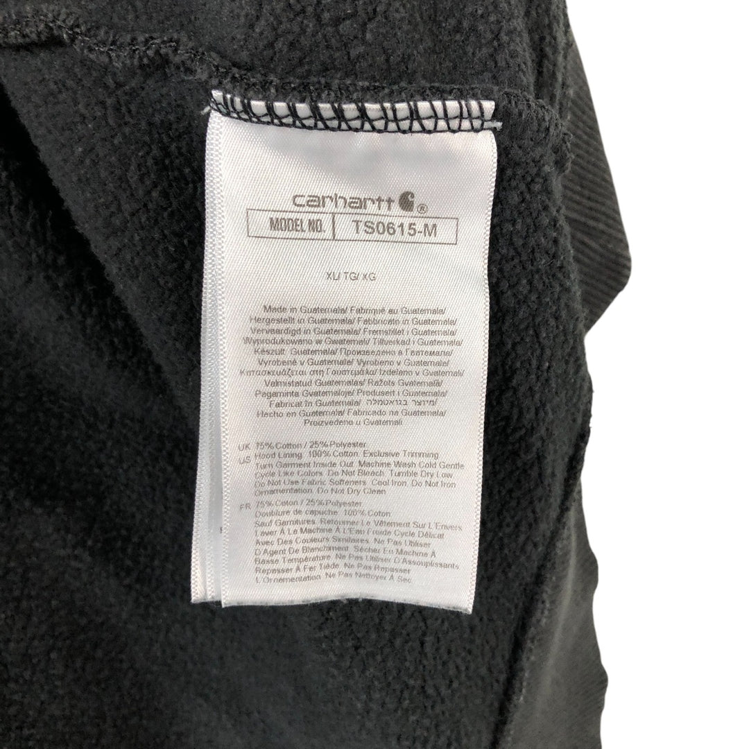 Carhartt Loose Fit Sweat Pullover Hoodie, Men's XL cotton black type Vintage Second Hand