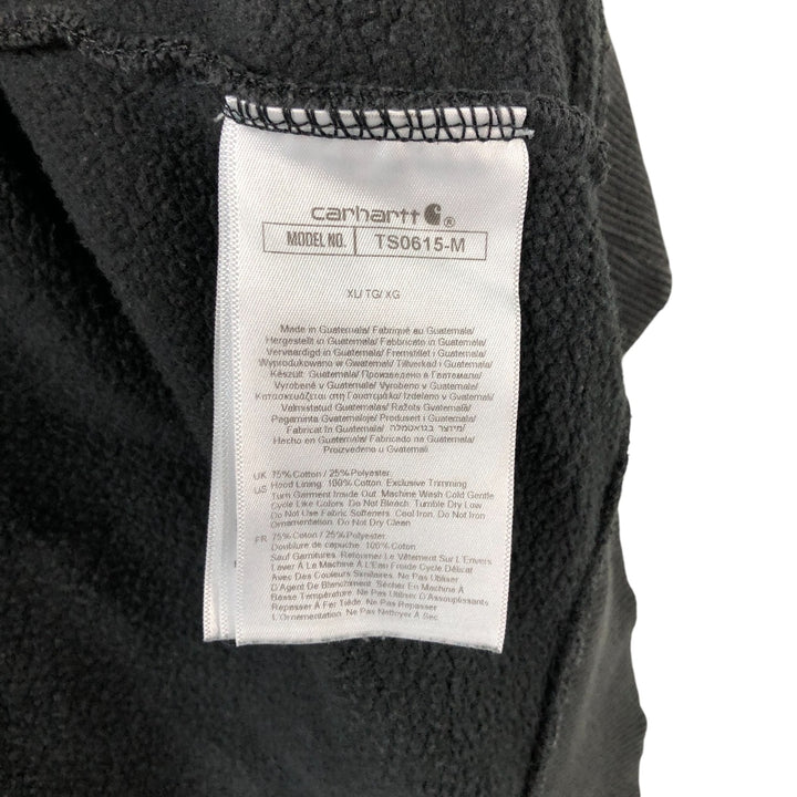 Carhartt Loose Fit Sweat Pullover Hoodie, Men's XL cotton black type Vintage Second Hand