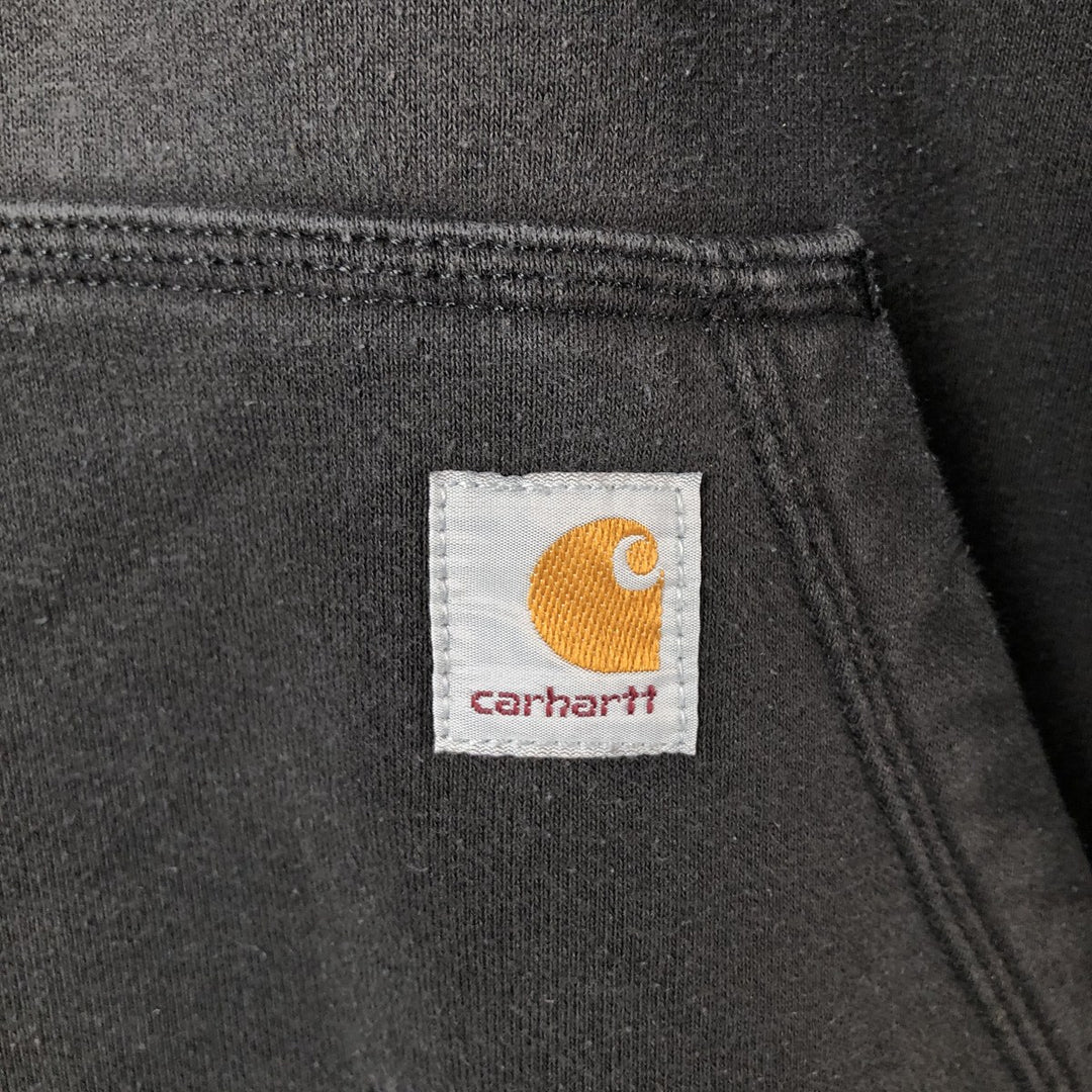 Carhartt Loose Fit Sweat Pullover Hoodie, Men's XL cotton black type Vintage Second Hand