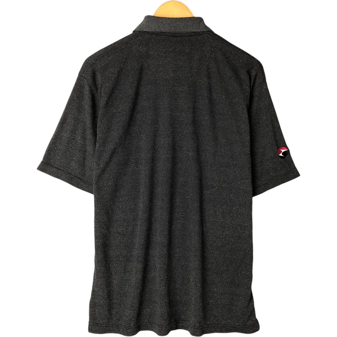 Nike short sleeve polo shirt, men's size XL unclear Charcoal Vintage Second Hand