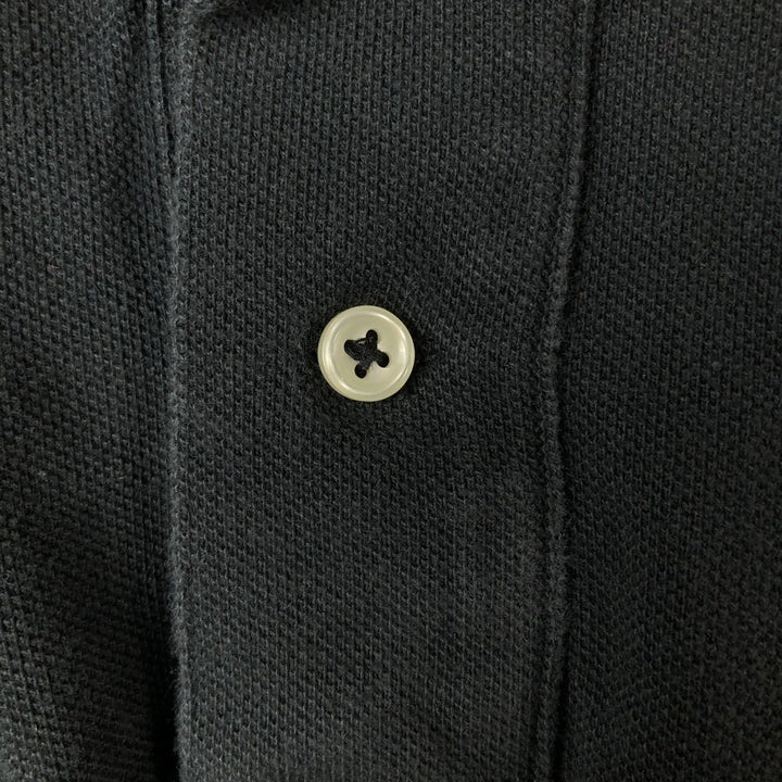 Ralph Lauren POLO RALPH LAUREN short sleeve polo shirt men's size L cotton black type Vintage Second Hand